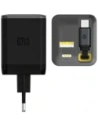 Ładowarka sieciowa Dudao A67EU GaN 67W z wbudowanym zwijanym kablem USB-C Power Delivery Quick Charge czarna Ładowarka sieciowa Dudao A67EU GaN 67W z wbudowanym zwijanym kablem USB-C Power Delivery Quick Charge czarna