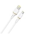 Kabel Dudao L25T USB-A do USB-C 5A 1m biały Kabel Dudao L25T USB-A do USB-C 5A 1m biały