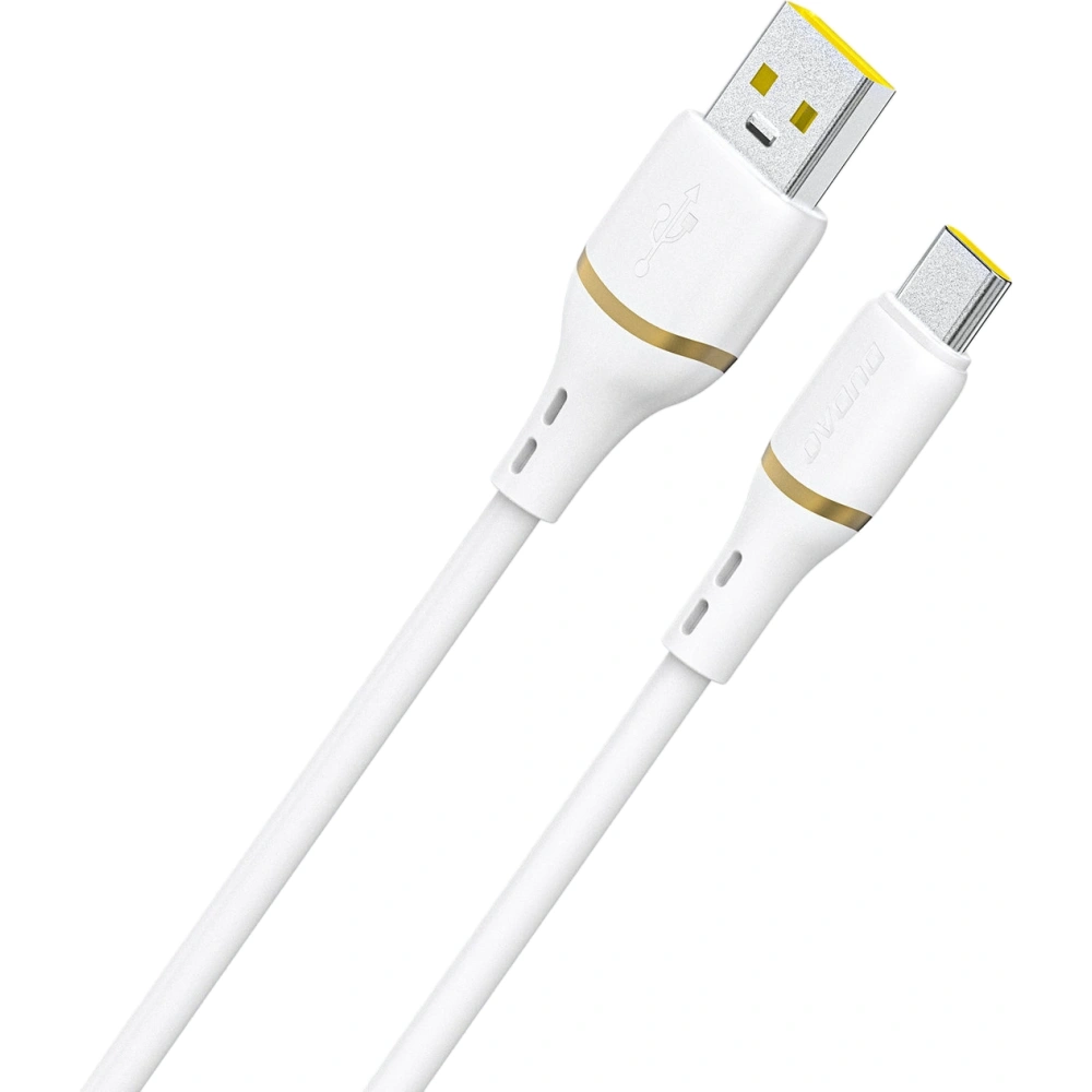 Kabel Dudao L25T USB-A do USB-C 5A 1m biały