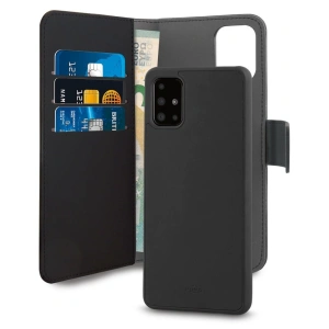 Kup Etui PURO Wallet Detachable 2w1 Samsung Galaxy A71 (czarny) - PUR220BLK - {ean13} - Sklep Home Screen