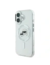 Etui Karl Lagerfeld do Apple iPhone 16 Plus hardcase IML Metal Karl&Choupette Head MagSafe biały Etui Karl Lagerfeld do Apple iPhone 16 Plus hardcase IML Metal Karl&Choupette Head MagSafe biały