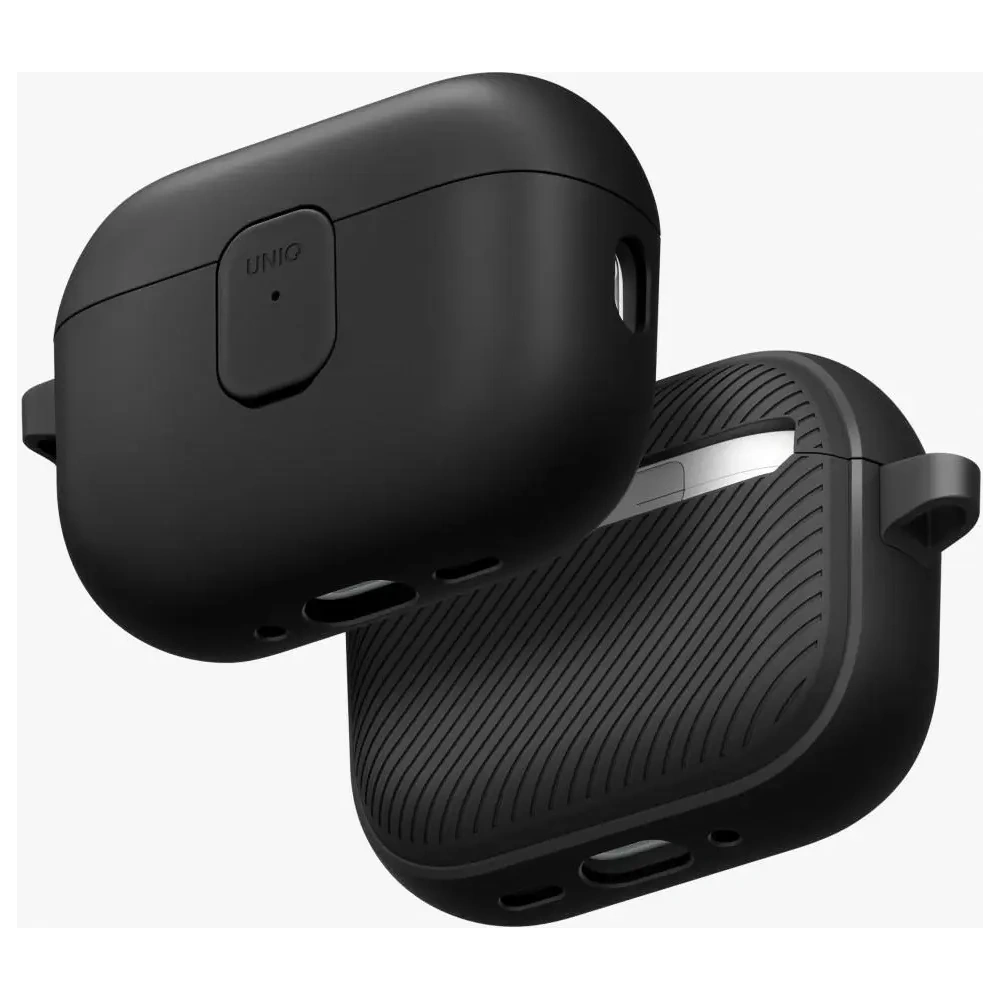 Etui UNIQ Clyde do Apple AirPods Pro 3 gen czarno szary