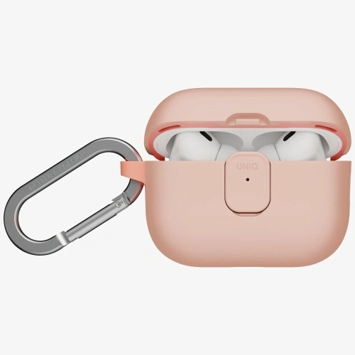 Etui UNIQ Clyde do Apple AirPods Pro 3 gen różowy