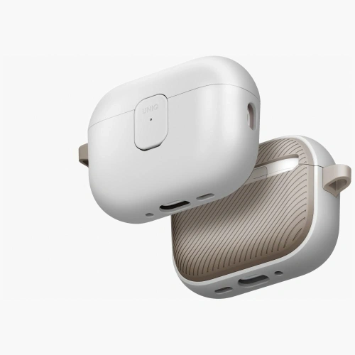 Etui UNIQ Clyde do Apple AirPods Pro 3 gen szaro khaki