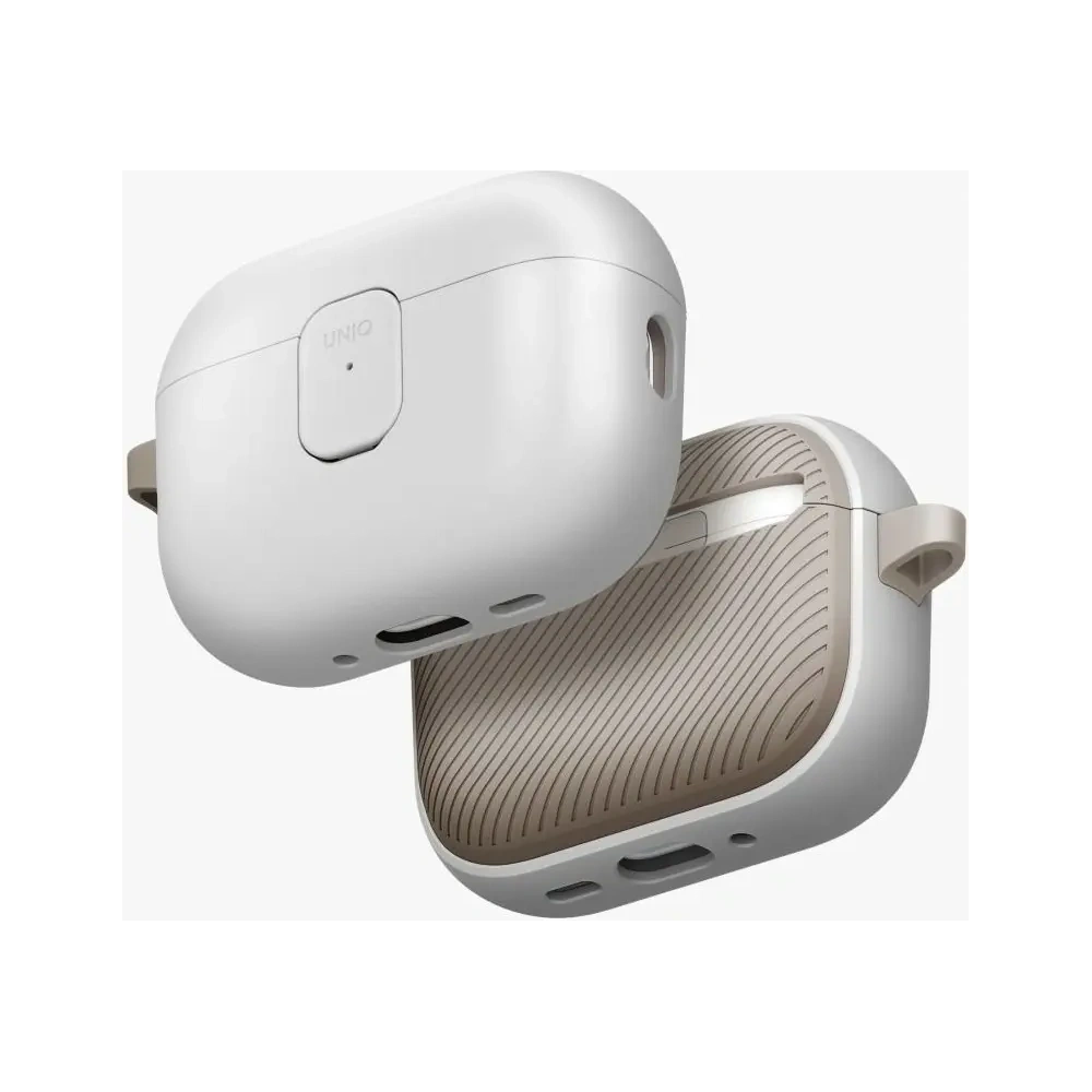 Etui UNIQ Clyde do Apple AirPods Pro 3 gen szaro khaki