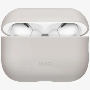 Etui UNIQ Lino do Apple AirPods Pro 3 gen Silicone beżowy