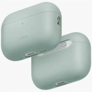 Etui UNIQ Lino do Apple AirPods Pro 3 gen Silicone zielony