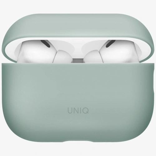 Etui UNIQ Lino do Apple AirPods Pro 3 gen Silicone zielony