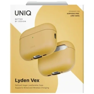 Etui UNIQ Lyden Vex do Apple AirPods Pro 3 gen żółty