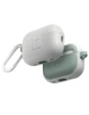 Etui UNIQ Clyde Lock Case do Apple AirPods Pro 2 biało-miętowy/dove white-soft mint Etui UNIQ Clyde Lock Case do Apple AirPods Pro 2 biało-miętowy/dove white-soft mint
