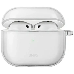 Etui UNIQ Glase do Apple AirPods 4 przezroczysty/glossy clear Etui UNIQ Glase do Apple AirPods 4 przezroczysty/glossy clear