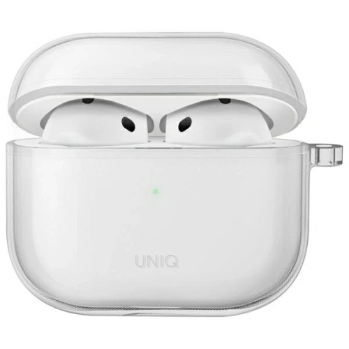 Etui UNIQ Glase do Apple AirPods 4 przezroczysty/glossy clear Etui UNIQ Glase do Apple AirPods 4 przezroczysty/glossy clear