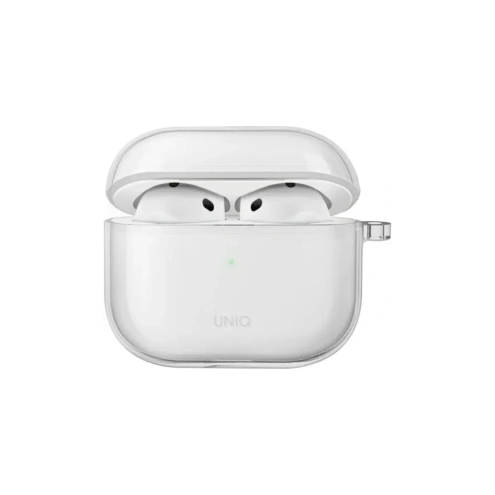 Etui UNIQ Glase do Apple AirPods 4 przezroczysty/glossy clear