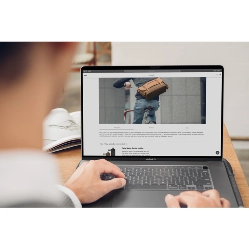 Kup Védőfólia a Moshi Umbra Apple MacBook Pro 16-hoz adatvédelmi szűrővel (fekete keret) - MOSH066BLK - {ean13} - Sklep Home Screen