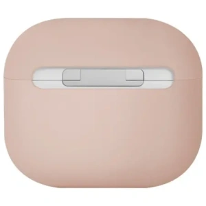 Etui UNIQ Lino do Apple AirPods 4 Silicone różowy/pink blush Etui UNIQ Lino do Apple AirPods 4 Silicone różowy/pink blush