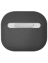 Etui UNIQ Lino do Apple AirPods 4 Silicone szary/ash grey Etui UNIQ Lino do Apple AirPods 4 Silicone szary/ash grey