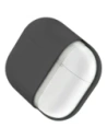 Etui UNIQ Lino do Apple AirPods 4 Silicone szary/ash grey Etui UNIQ Lino do Apple AirPods 4 Silicone szary/ash grey