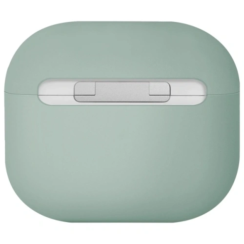 Etui UNIQ Lino do Apple AirPods 4 Silicone zielony/iceplant green Etui UNIQ Lino do Apple AirPods 4 Silicone zielony/iceplant green