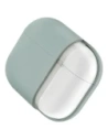 Etui UNIQ Lino do Apple AirPods 4 Silicone zielony/iceplant green Etui UNIQ Lino do Apple AirPods 4 Silicone zielony/iceplant green