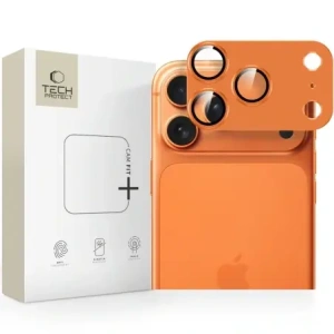 Osłona aparatu Tech-Protect Camfull Fit+ do Apple iPhone 17 Pro Max Cosmic Orange Osłona aparatu Tech-Protect Camfull Fit+ do Apple iPhone 17 Pro Max Cosmic Orange