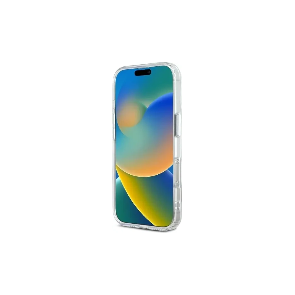 Etui Karl Lagerfeld do Apple iPhone 16 Pro Max hardcase IML Metal Karl&Choupette Head MagSafe biały