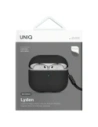 Etui UNIQ Lyden DS do Apple AirPods 4 czarny/dallas black Etui UNIQ Lyden DS do Apple AirPods 4 czarny/dallas black