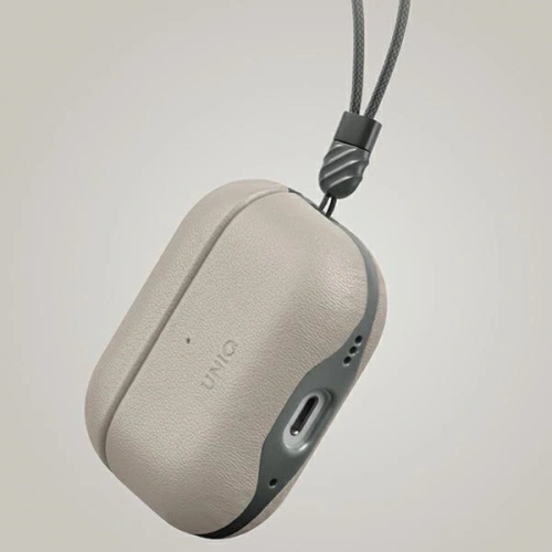 Etui UNIQ Lyden DS do Apple AirPods Pro 2 gen beżowo-zielony/ivory-lichen green Etui UNIQ Lyden DS do Apple AirPods Pro 2 gen beżowo-zielony/ivory-lichen green