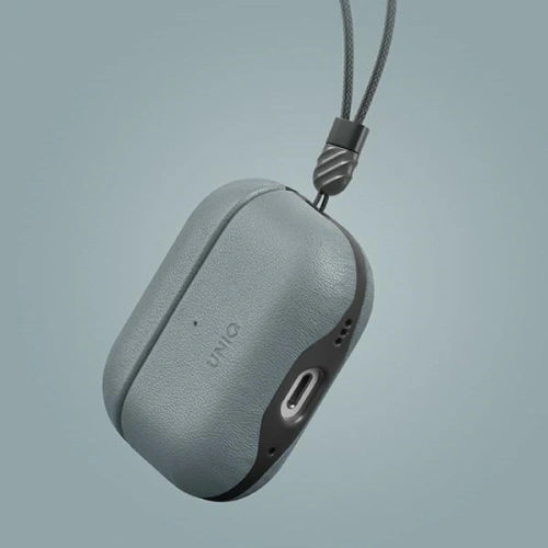 Etui UNIQ Lyden DS do Apple AirPods Pro 2 gen niebiesko-czarny/washed blue-black Etui UNIQ Lyden DS do Apple AirPods Pro 2 gen niebiesko-czarny/washed blue-black