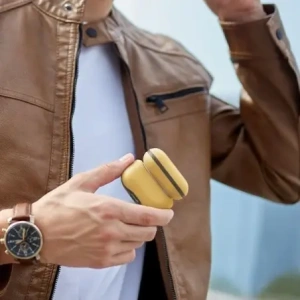 Etui UNIQ Lyden DS do Apple AirPods Pro 2 gen żółto-szary/canary yellow-flint grey Etui UNIQ Lyden DS do Apple AirPods Pro 2 gen żółto-szary/canary yellow-flint grey