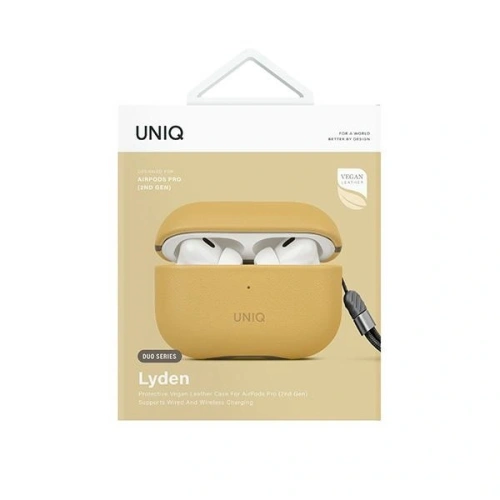 Etui UNIQ Lyden DS do Apple AirPods Pro 2 gen żółto-szary/canary yellow-flint grey Etui UNIQ Lyden DS do Apple AirPods Pro 2 gen żółto-szary/canary yellow-flint grey