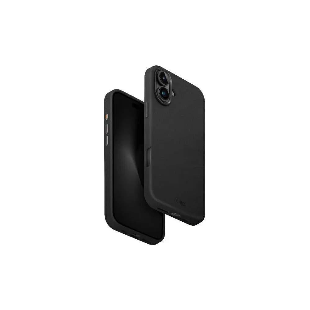 Etui UNIQ Lyden do Apple iPhone 16 Magclick Charging czarny/dallas black