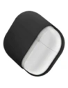 Etui UNIQ Nexo do Apple AirPods 4 + Ear Hooks Silicone czarny/black Etui UNIQ Nexo do Apple AirPods 4 + Ear Hooks Silicone czarny/black