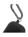 Etui UNIQ Nexo do Apple AirPods 4 + Ear Hooks Silicone czarny/black Etui UNIQ Nexo do Apple AirPods 4 + Ear Hooks Silicone czarny/black