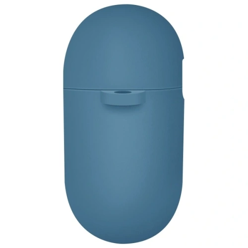 Etui UNIQ Nexo do Apple AirPods 4 + Ear Hooks Silicone niebieski/pacific blue Etui UNIQ Nexo do Apple AirPods 4 + Ear Hooks Silicone niebieski/pacific blue