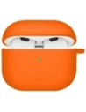 Etui UNIQ Nexo do Apple AirPods 4 + Ear Hooks Silicone pomarańczowy/volt orange Etui UNIQ Nexo do Apple AirPods 4 + Ear Hooks Silicone pomarańczowy/volt orange