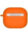 Etui UNIQ Nexo do Apple AirPods 4 + Ear Hooks Silicone pomarańczowy/volt orange Etui UNIQ Nexo do Apple AirPods 4 + Ear Hooks Silicone pomarańczowy/volt orange