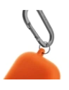 Etui UNIQ Nexo do Apple AirPods 4 + Ear Hooks Silicone pomarańczowy/volt orange Etui UNIQ Nexo do Apple AirPods 4 + Ear Hooks Silicone pomarańczowy/volt orange