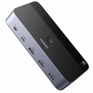 Switch przełącznik KVM DisplayPort UGREEN 2 In 2 O AK700 Switch przełącznik KVM DisplayPort UGREEN 2 In 2 O AK700