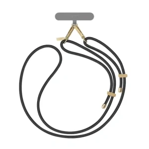 Uniwersalna smycz do telefonu UNIQ Coehl Laurel czarny