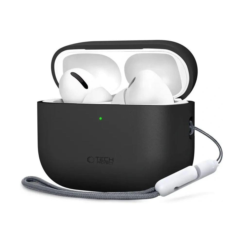 Etui Tech-Protect Silicone do Apple AirPods Pro 3 Black