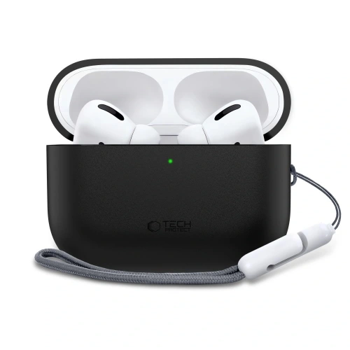 Etui Tech-Protect Silicone do Apple AirPods Pro 3 Black Etui Tech-Protect Silicone do Apple AirPods Pro 3 Black