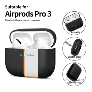Etui Tech-Protect Silicone do Apple AirPods Pro 3 Black Etui Tech-Protect Silicone do Apple AirPods Pro 3 Black
