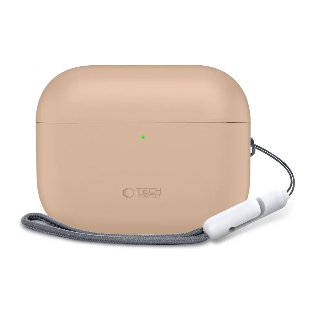Etui Tech-Protect Silicone do Apple AirPods Pro 3 Caffe Latte