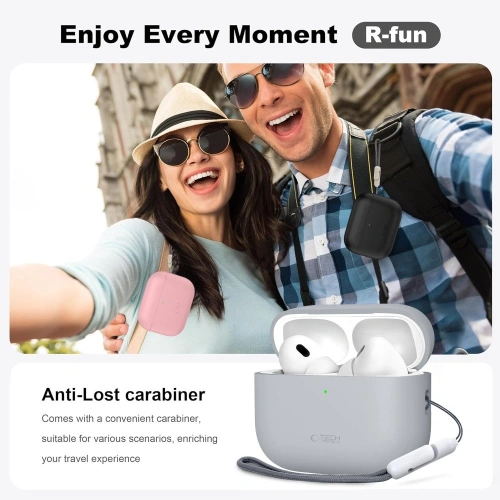 Etui Tech-Protect Silicone do Apple AirPods Pro 3 Caffe Latte Etui Tech-Protect Silicone do Apple AirPods Pro 3 Caffe Latte