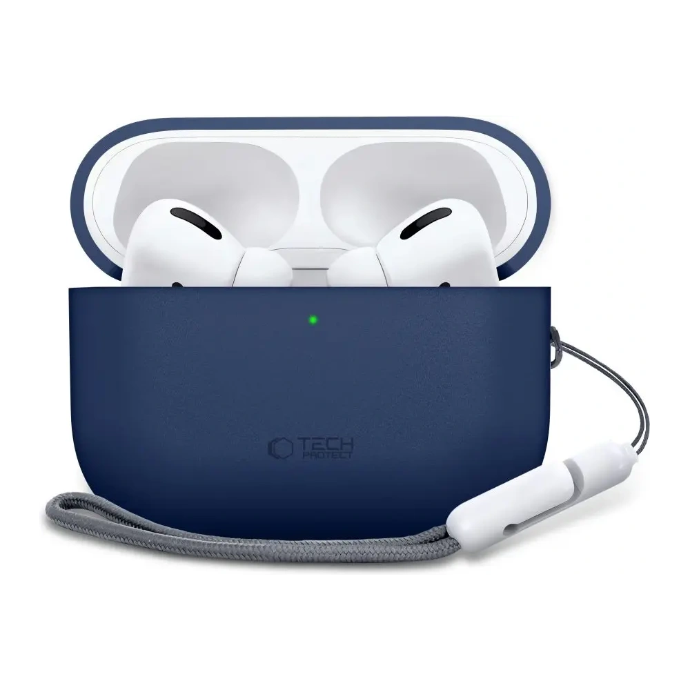 Etui Tech-Protect Silicone do Apple AirPods Pro 3 Navy Blue