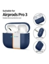 Etui Tech-Protect Silicone do Apple AirPods Pro 3 Navy Blue Etui Tech-Protect Silicone do Apple AirPods Pro 3 Navy Blue