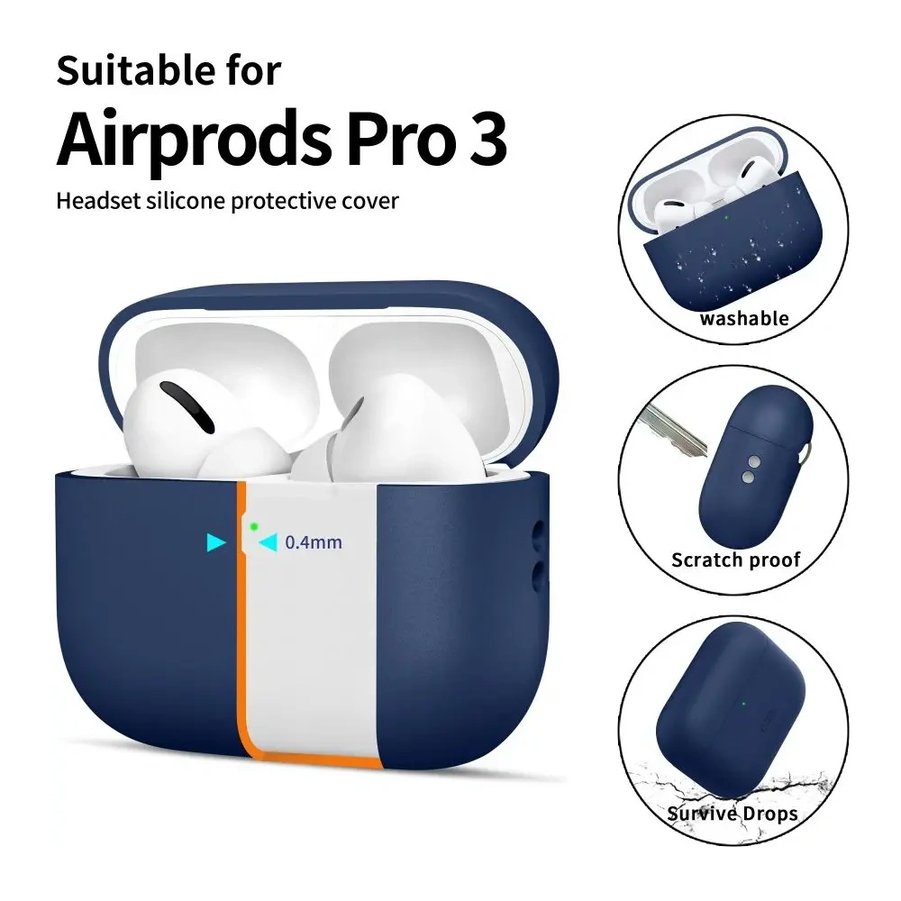 Etui Tech-Protect Silicone do Apple AirPods Pro 3 Navy Blue