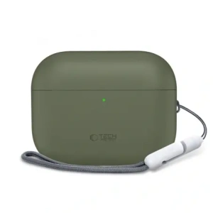 Etui Tech-Protect Silicone do Apple AirPods Pro 3 Olive Green Etui Tech-Protect Silicone do Apple AirPods Pro 3 Olive Green