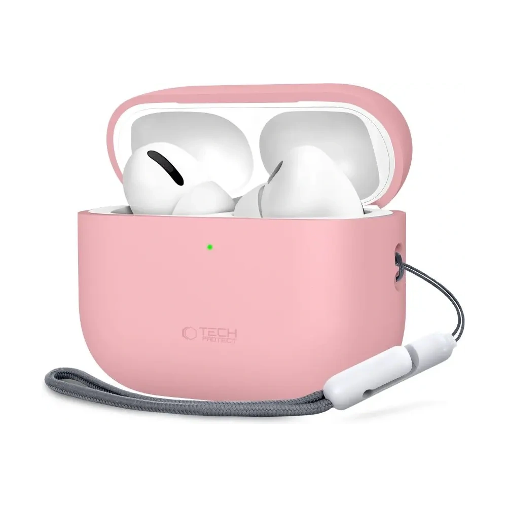 Etui Tech-Protect Silicone do Apple AirPods Pro 3 Dusty Pink