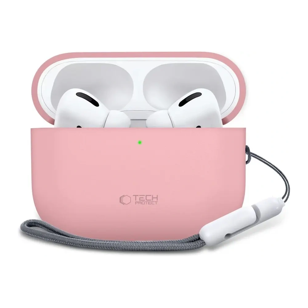 Etui Tech-Protect Silicone do Apple AirPods Pro 3 Dusty Pink
